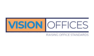 Vision Offices logo - raising office standards